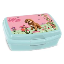 Uzsonnás doboz ARS UNA Cute Animals-Doggie műanyag 165x135x60 mm