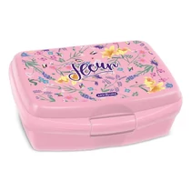 Uzsonnás doboz ARS UNA Fleur műanyag 165x135x60 mm