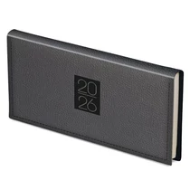 Zsebnaptár TOPTIMER Classic C030 fekvő sárga lapos fekete 2026.