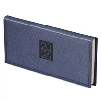 Zsebnaptár TOPTIMER Classic C030 fekvő sárga lapos kék 2026.