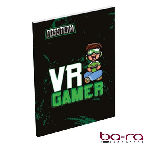 Notesz LIZZY CARD A/7 papírfedeles BossTeam VR Gamer
