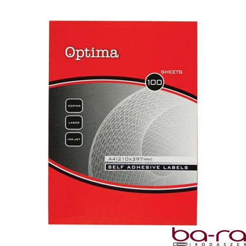 Etikett OPTIMA 32108 kör 40mm 2400 címke/doboz 100 ív/doboz
