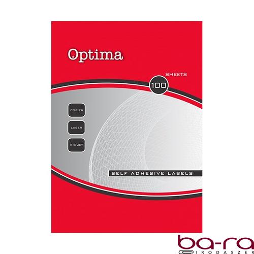 Etikett OPTIMA 32102 105x70mm 800 címke/doboz 100 ív/doboz