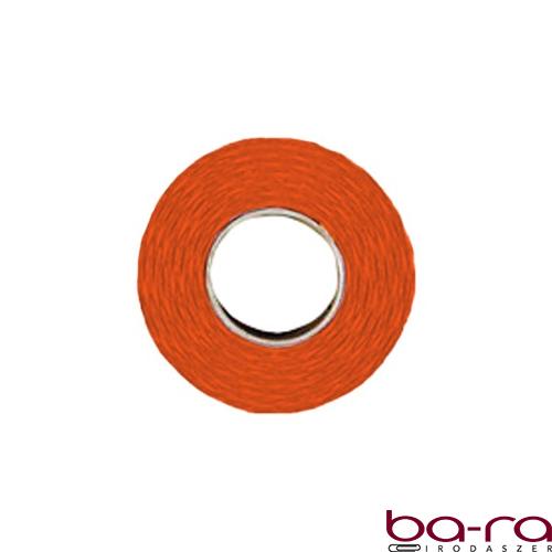 Árazószalag FORTUNA 25x12mm perforált piros 10 tekercs/csomag