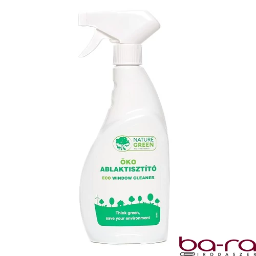 Ablaktisztító szórófejes DYMOL Nature Green Öko 500 ml