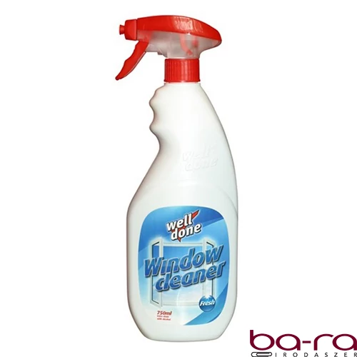 Ablaktisztító szórófejes WELL DONE Fresh 750 ml