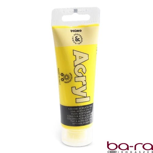 Akrilfesték PRIMO 75 ml citromsárga