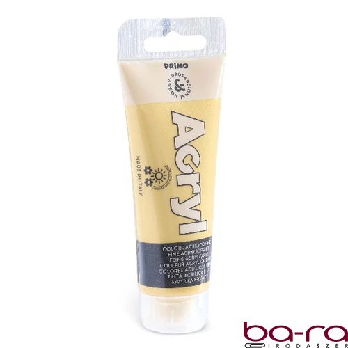 Akrilfesték PRIMO 75 ml metál arany