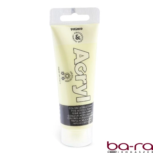 Akrilfesték PRIMO 75 ml világos sárga