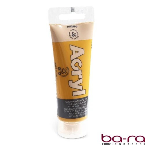 Akrilfesték PRIMO 75 ml mustársárga