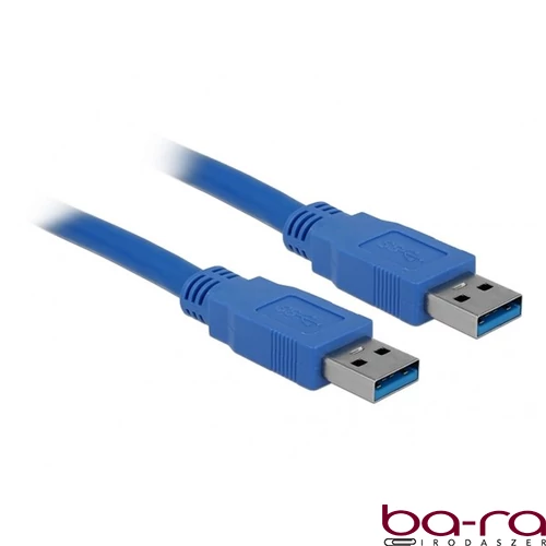 Adatkábel DELOCK 3.0 USB A/USB A 3m kék