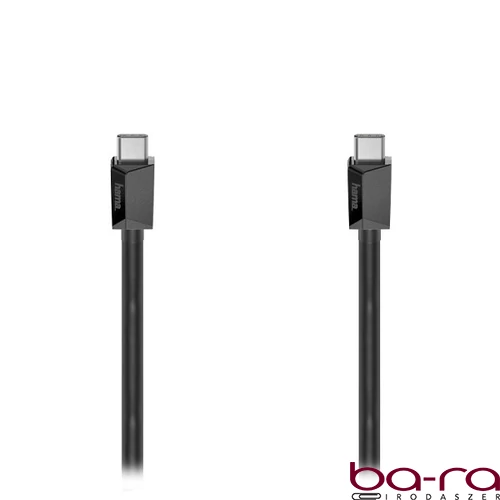 Adatkábel HAMA USB-C 0,75m fekete