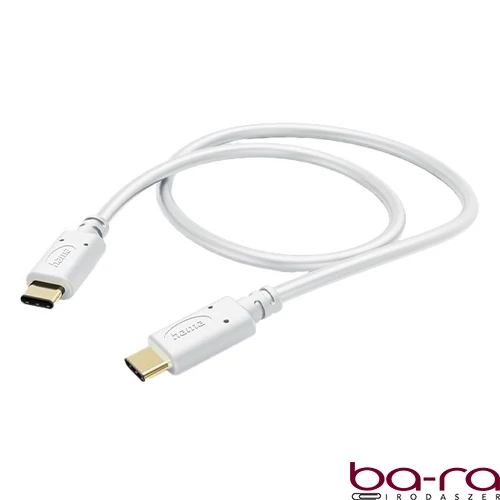 Adatkábel HAMA USB-C 1,5m fehér