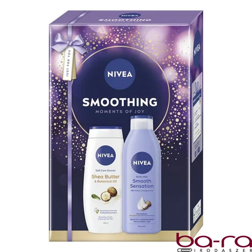 Ajándékcsomag NIVEA Moments of joy smoothing