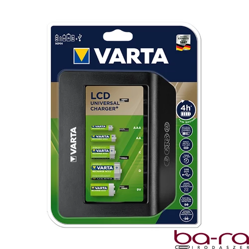 Akkumulátor töltő VARTA LCD Universal