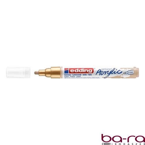 Akril marker EDDING 5100 M 2-3 mm arany