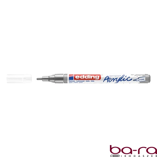 Akril marker EDDING 5300 F 1-2 mm ezüst
