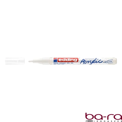 Akril marker EDDING 5300 F 1-2 mm fehér