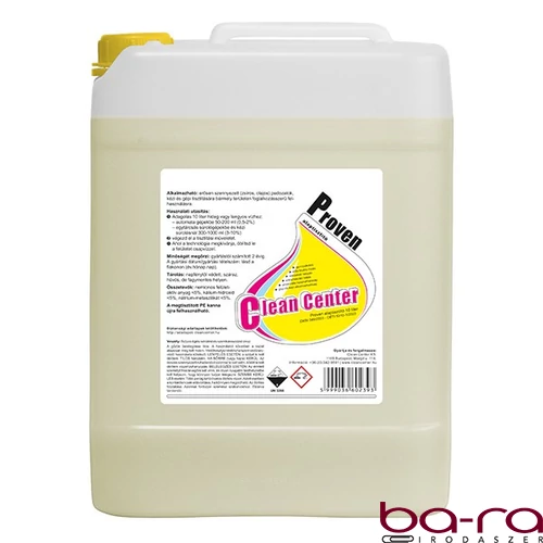 Alaptisztítószer CLEAN CENTER Proven 10L