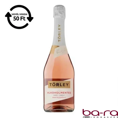 Alkoholmentes pezsgő TÖRLEY Rosé 0,75 L DRS