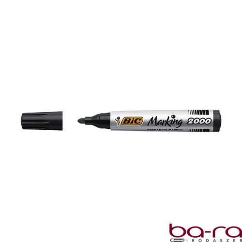 Alkoholos marker BIC 2000 kerek fekete