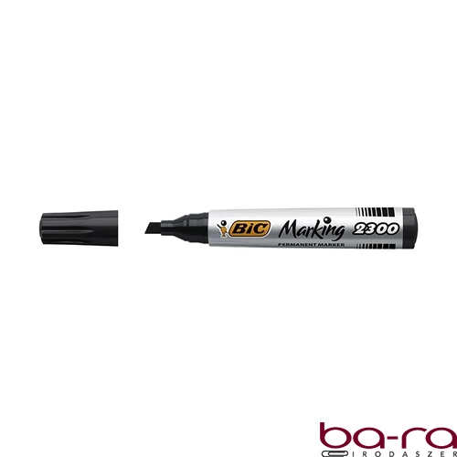 Alkoholos marker BIC 2300 vágott fekete