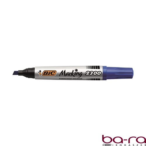 Alkoholos marker BIC 2300 vágott kék