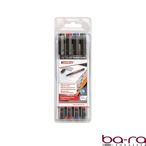 Alkoholos marker EDDING 141F 4 darabos