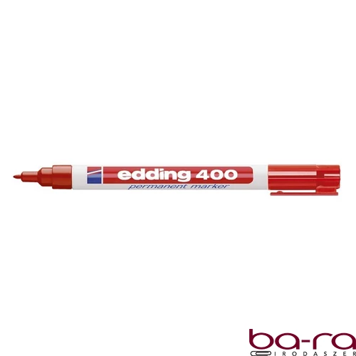 Alkoholos marker EDDING 400 piros