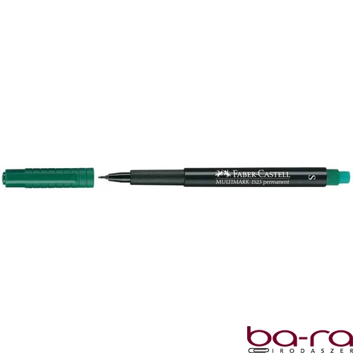 Alkoholos marker FABER-CASTELL S 0,4 mm zöld