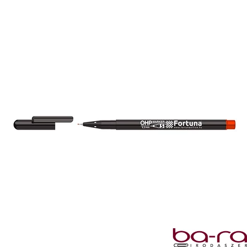 Alkoholos marker FORTUNA OHP S piros