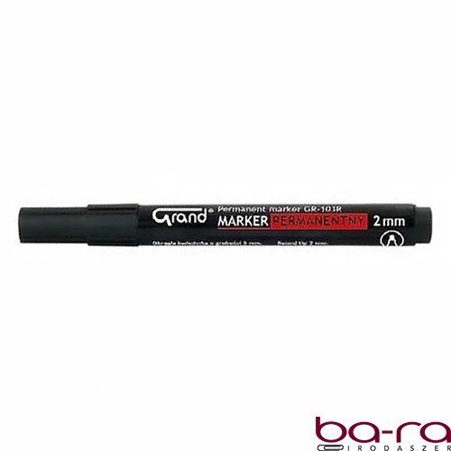 Alkoholos marker GRAND kerek fekete