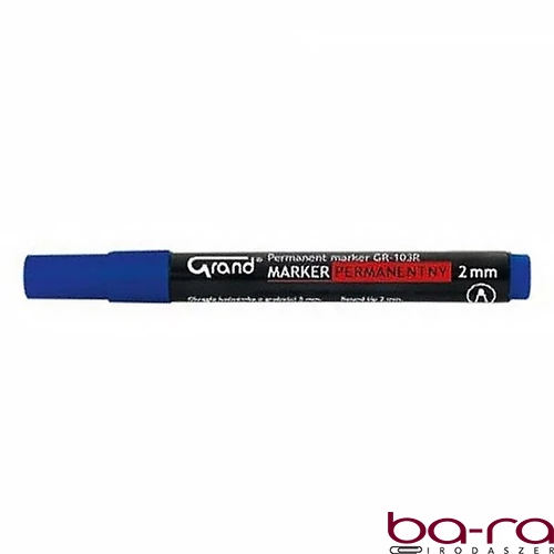 Alkoholos marker GRAND kerek kék