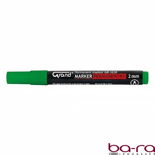 Alkoholos marker GRAND kerek zöld