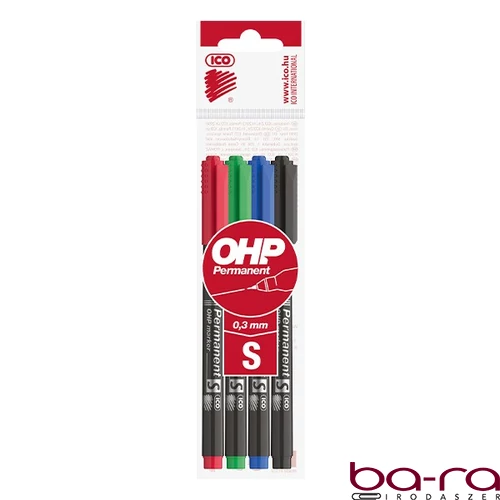 Alkoholos marker ICO OHP S 4 darabos