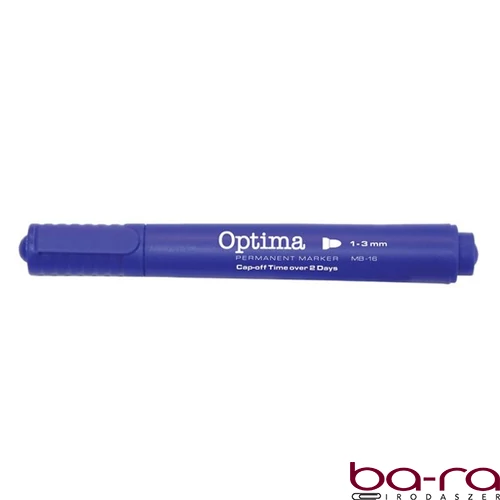 Alkoholos marker OPTIMA kerek kék