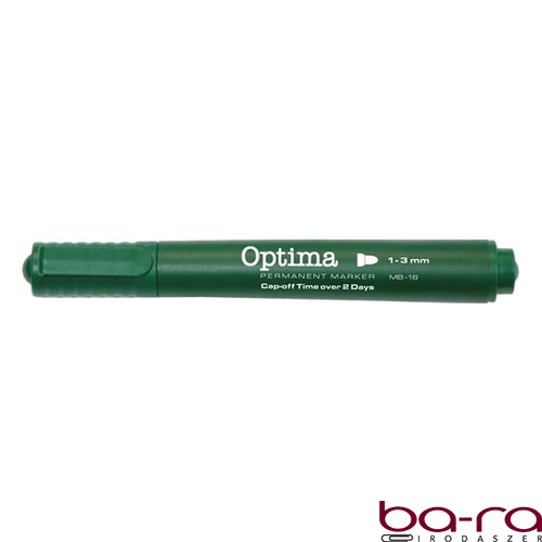 Alkoholos marker OPTIMA kerek zöld