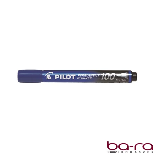 Alkoholos marker PILOT 100 kerek kék