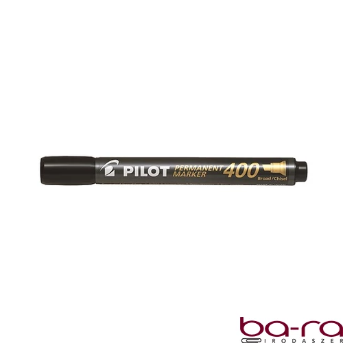 Alkoholos marker PILOT 400 vágott fekete