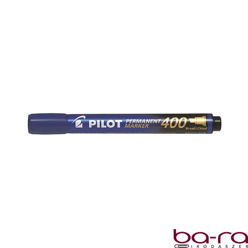 Alkoholos marker PILOT 400 vágott kék