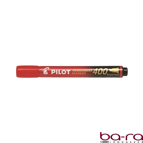Alkoholos marker PILOT 400 vágott piros