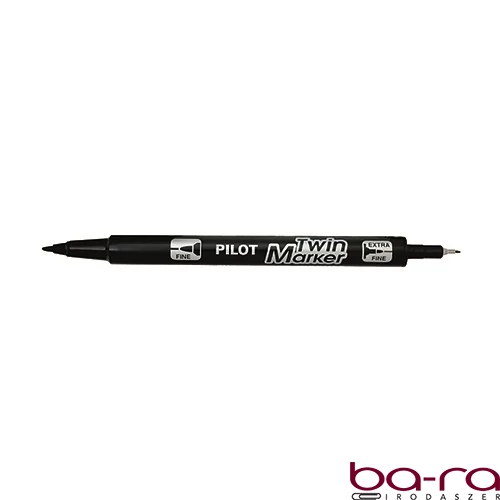 Alkoholos marker PILOT Twin BeGreen fekete