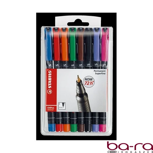 Alkoholos marker STABILO 841 S 8 darabos