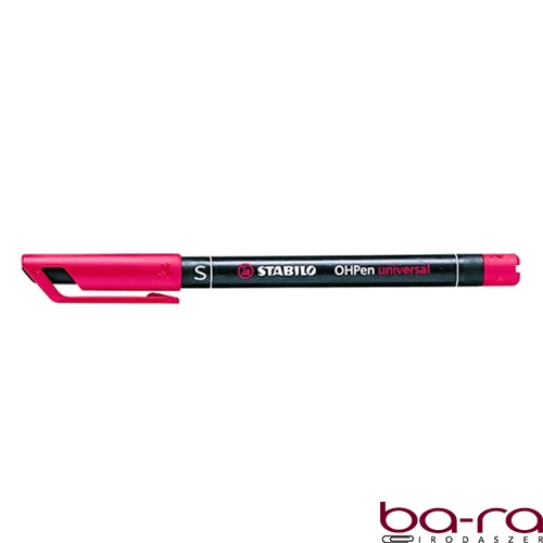 Alkoholos marker STABILO 843 M piros