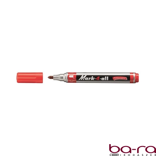 Alkoholos marker STABILO Mark-4 All piros