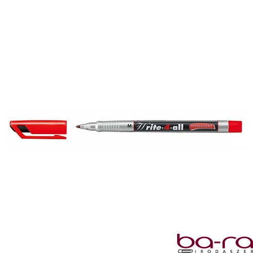 Alkoholos marker STABILO Write-4-All M piros
