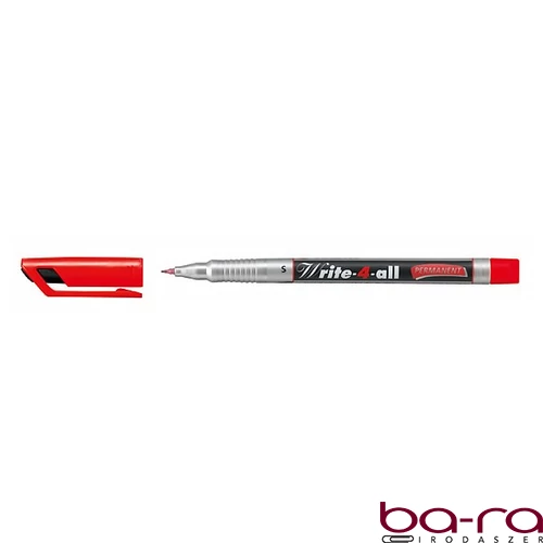 Alkoholos marker STABILO Write-4-All S piros