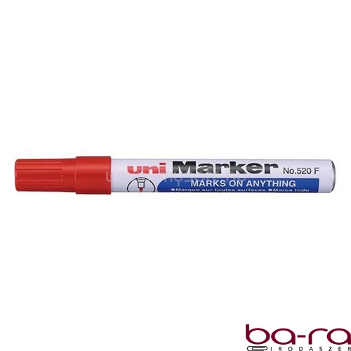 Alkoholos marker UNI No.520 olajbázisú piros