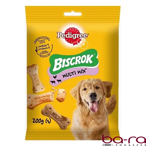 Állateledel jutalomfalat PEDIGREE Biscrok kutyáknak 200 g