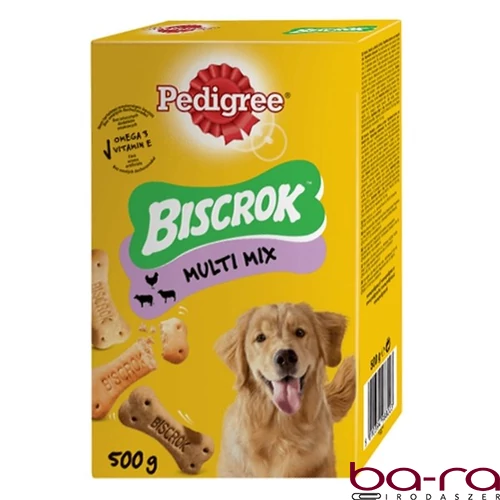 Állateledel jutalomfalat PEDIGREE Biscrok kutyáknak 500 g